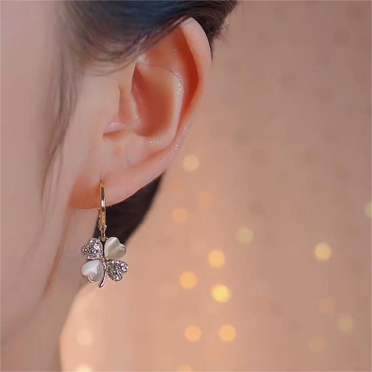 幸運草耳環-FANYIACC