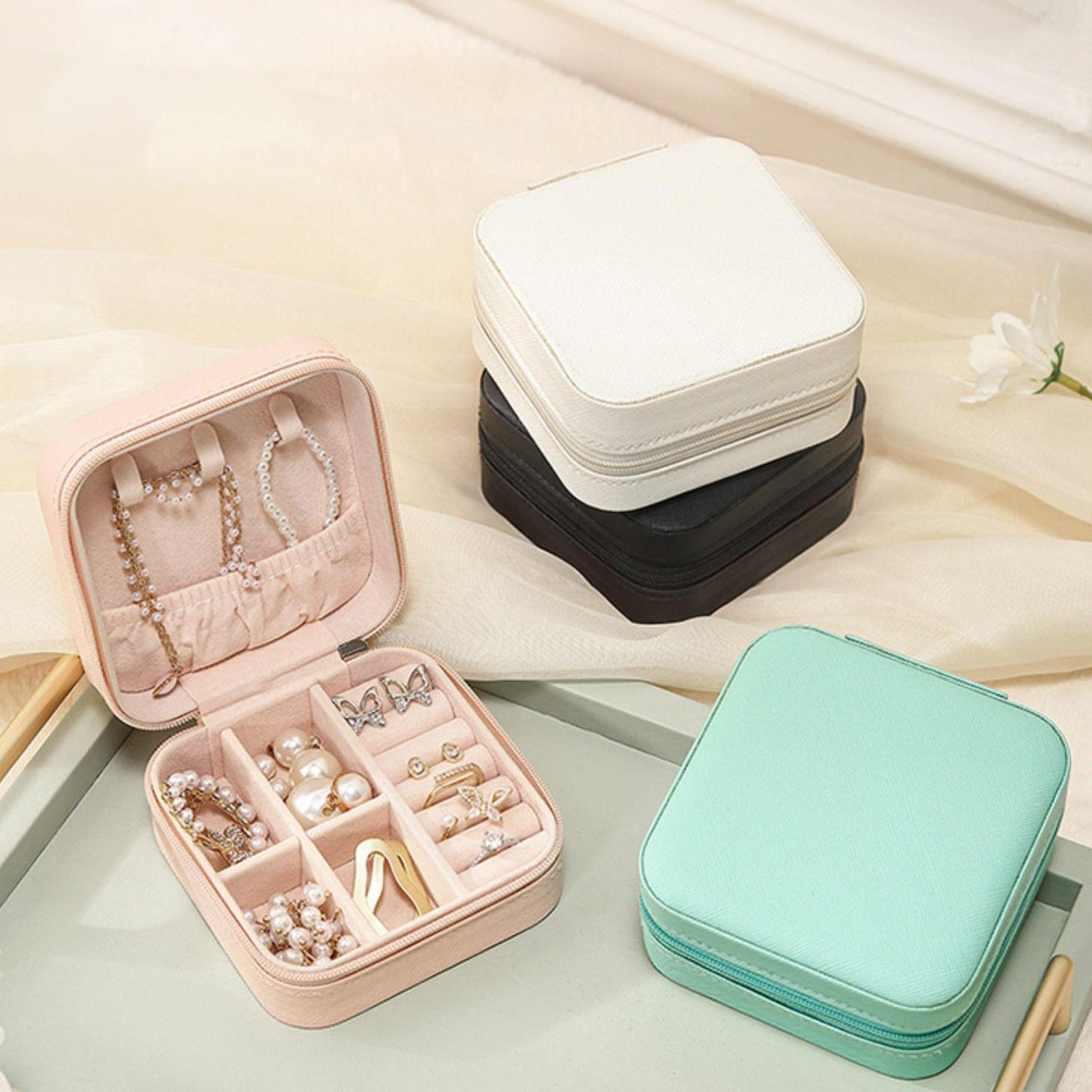 首飾收納盒便攜項錬戒指耳環收納-FANYIACC