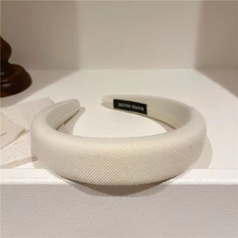 復古韓系毛氈加厚加寬髮箍-FANYIACC