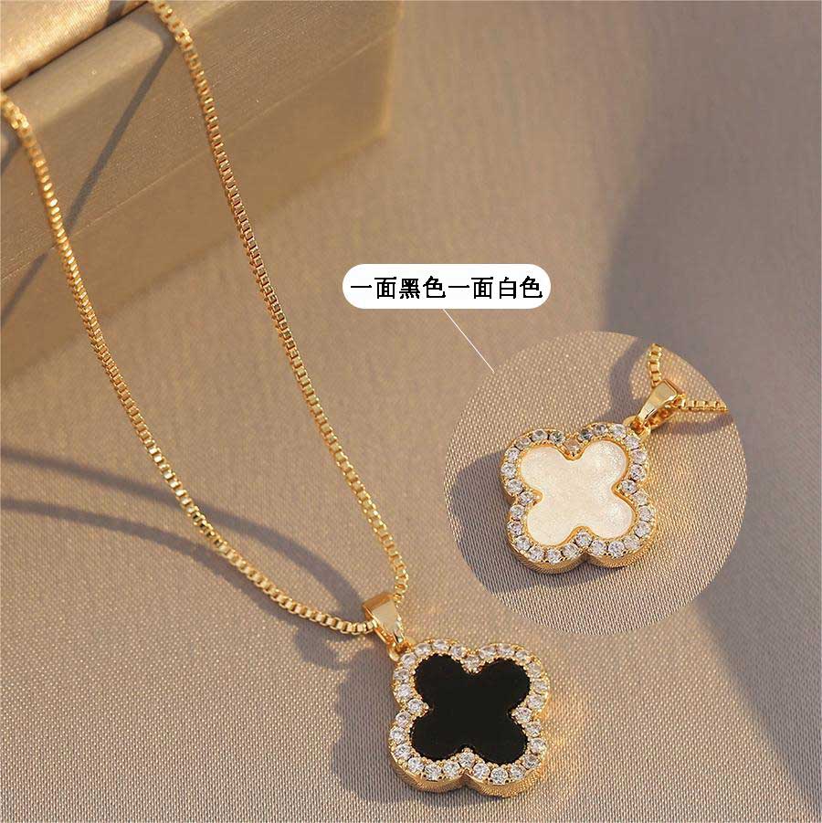 雙面幸運草項錬   -FANYIACC