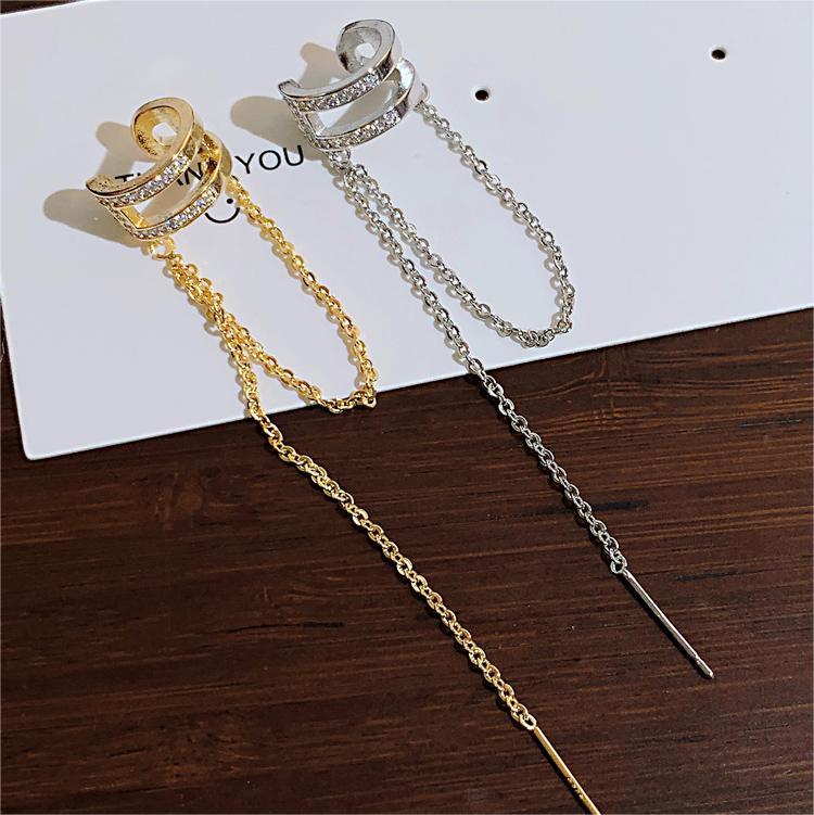 流蘇耳骨夾一體式【無耳洞】-FANYIACC