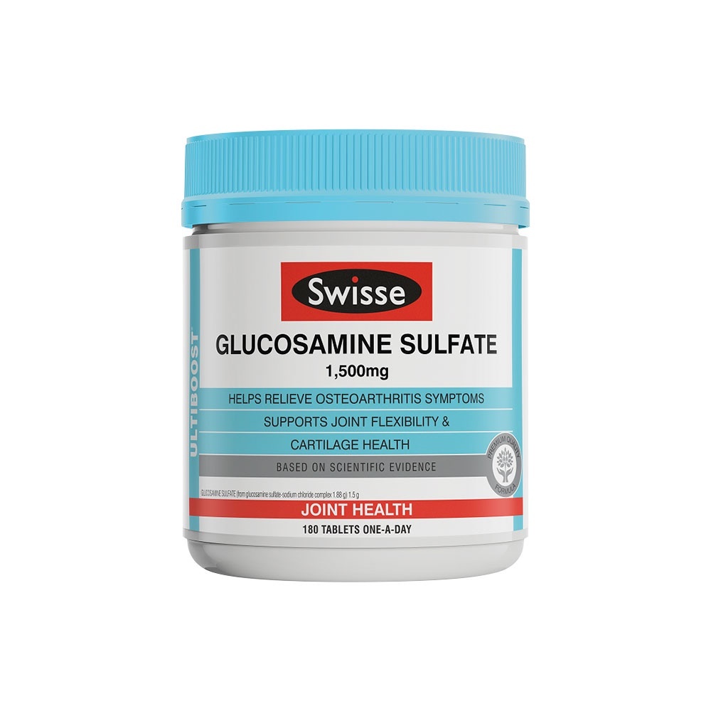 SWISSE Ultiboost Glucosamine Sulfate 180 Tabs