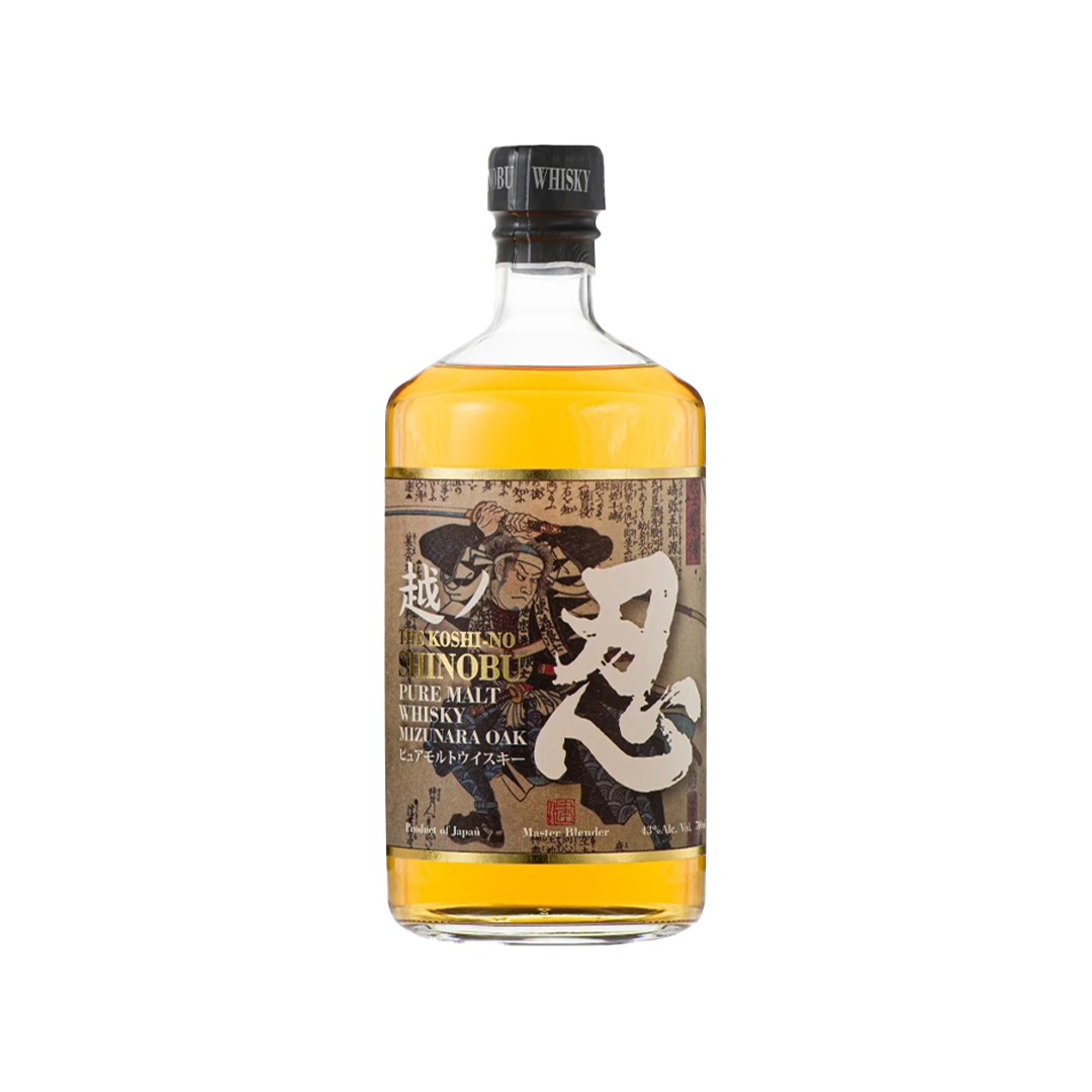 SHINOBU Mizunara Oak Pure Malt Whiskey
