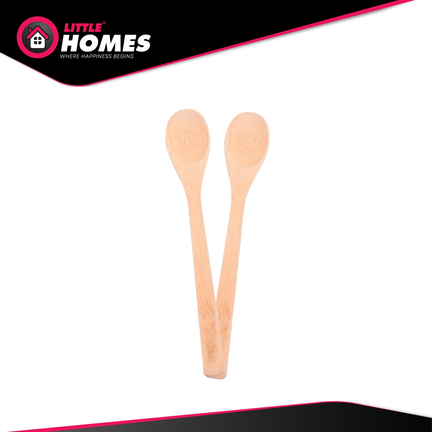 Little Homes Wooden Seasoning Spoon Natural Wooden Kitchen Tools Set o