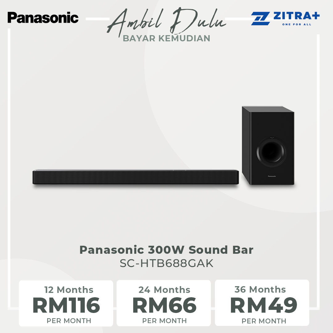 Soundbar fashion panasonic 688