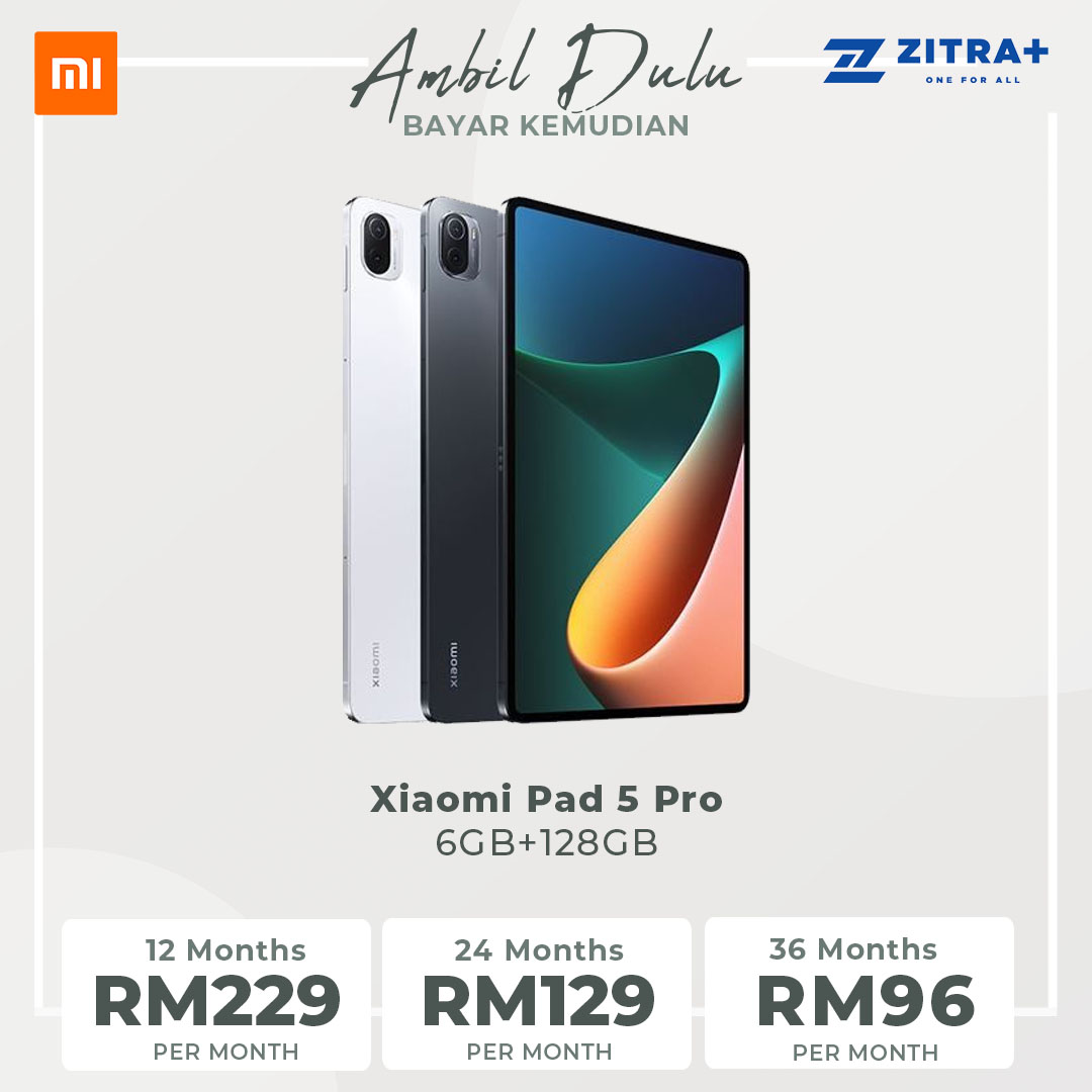 Xiaomi Mi Pad 5 Pro WiFi Version | 6GB+128GB / 6GB+256GB | Qualcomm Sn