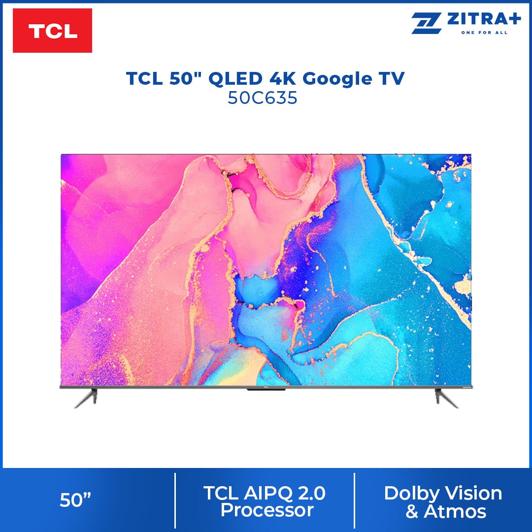 TCL 50P635 50″ 4K UHD Google TV Android 11 – J&R Appliances