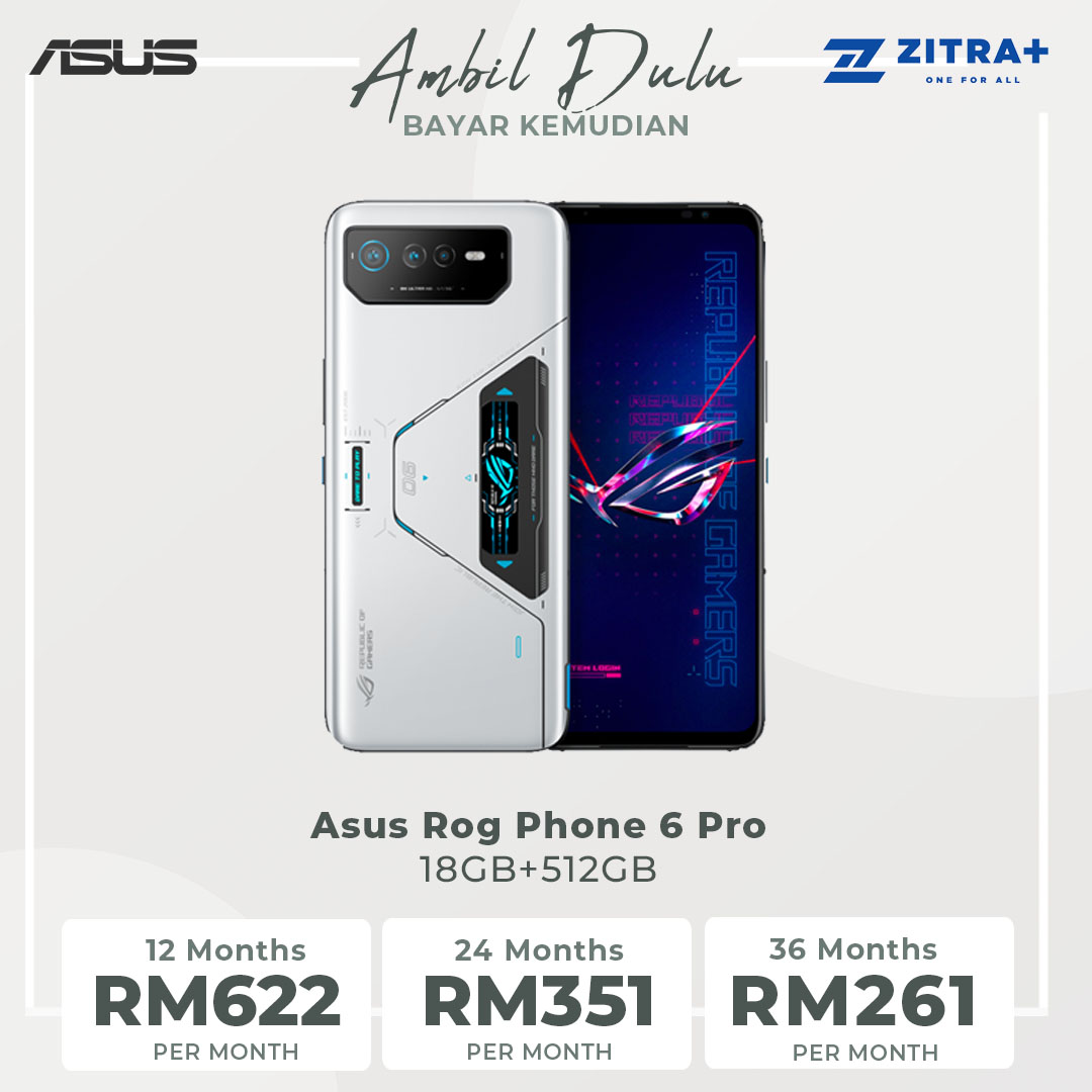 ASUS Rog Phone 6 Pro | 18GB+512GB | Qualcomm Snapdragon 8+