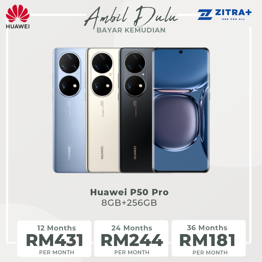 HUAWEI P50 PRO 256GB RAM 8GB ROM True-Form Dual-Matrix Camera