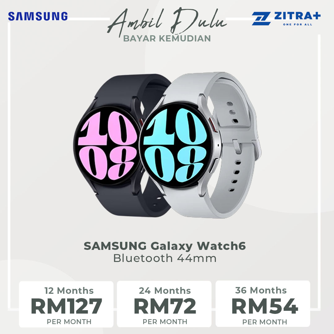 SAMSUNG Galaxy Watch6 Bluetooth 40mm / 44mm | Bluetooth v5.3 | 20% larger 30% slimmer | Sapphire Crystal Glass | Smart Watch with 1 Year Warranty