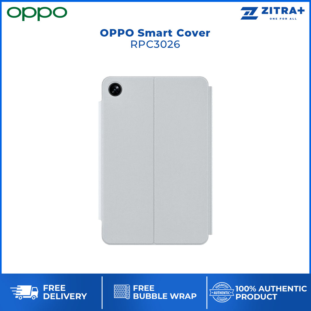 OPPO Pad Air Smart Cover RPC3026 | Material PU + PC + Glass + Fiber + Magnet | Fold Flip Case