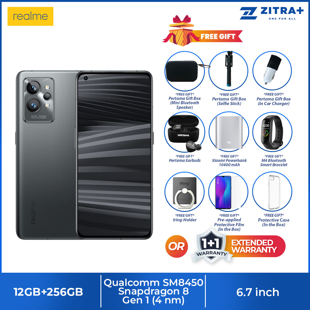 realme GT 2 Pro | 12GB+256GB | 2K Super Reality Display |  Snapdragon 8 Gen 1 | World’s First TCO 9.0 Certified Smartphone | 65W SuperDart Charging | Smartphone with 1 Year Warranty
