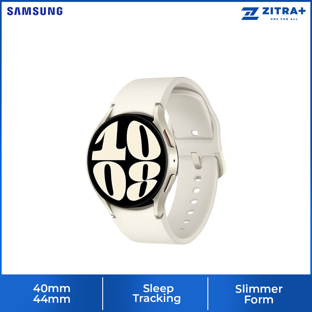 SAMSUNG Galaxy Watch6 Bluetooth 40mm / 44mm | Bluetooth v5.3 | 20% larger 30% slimmer | Sapphire Crystal Glass | Smart Watch with 1 Year Warranty