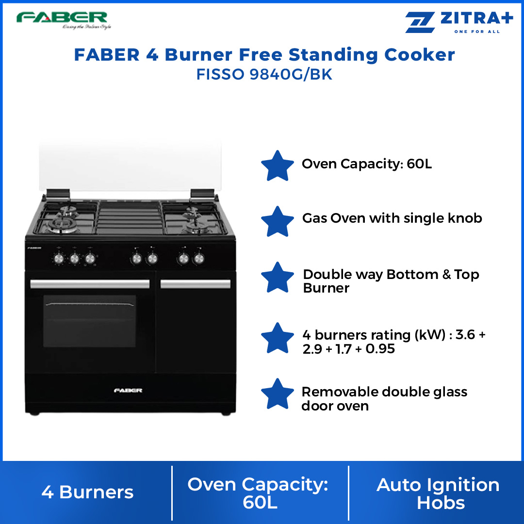 Free Standing Cookers ZITRA PLUS SDN BHD