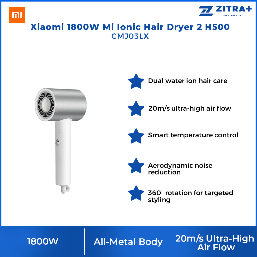 Xiaomi 1800W Water Ionic Hair Dryer H500 CMJ03LX