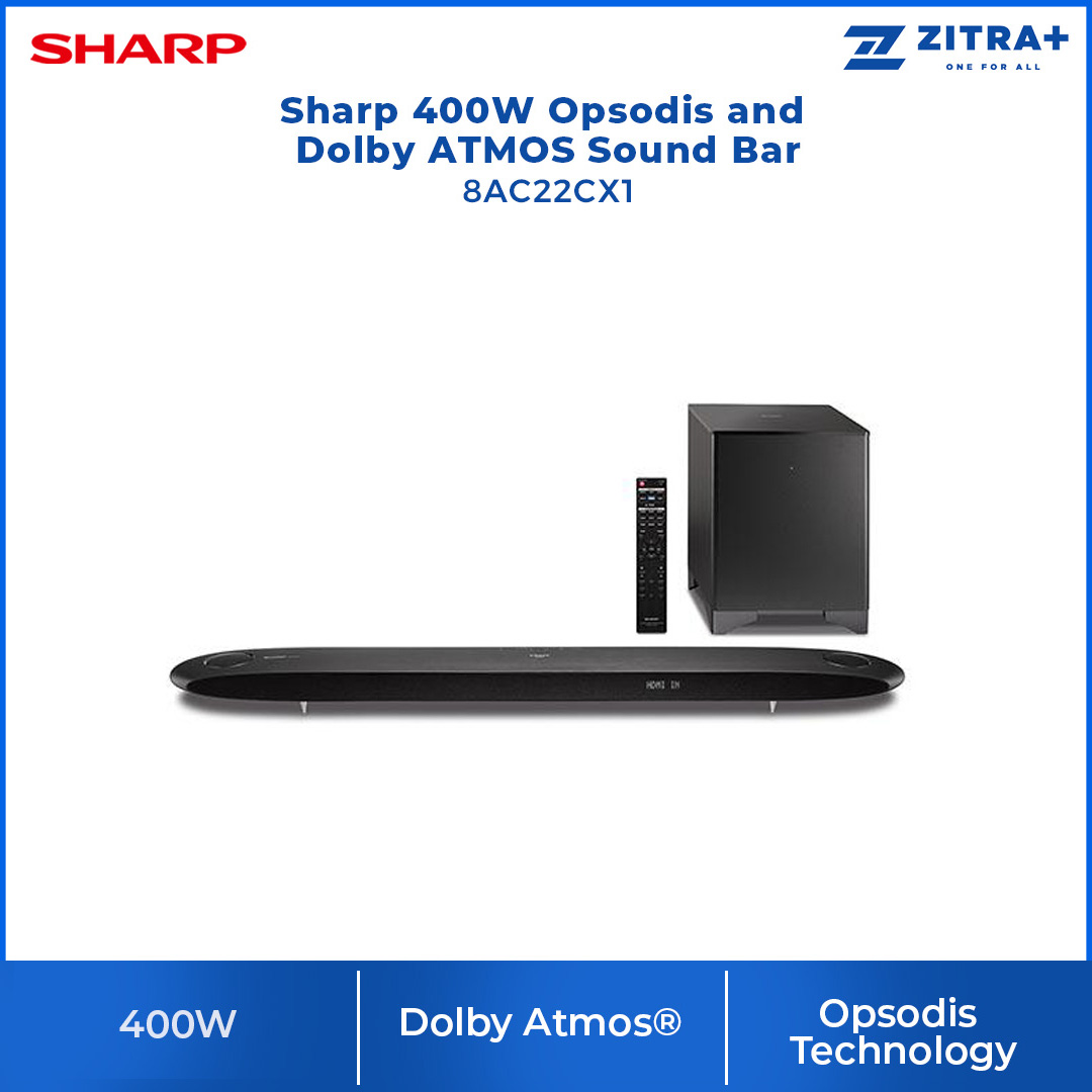 8A-C22CX1 SHARP | - Bar Sound Sharp Design Theater iF Dolby