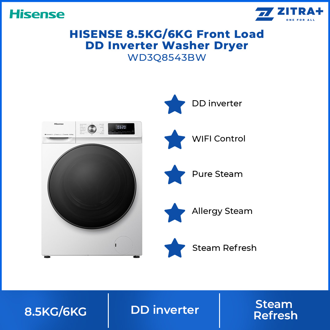 Hisense Front Load Washing Machine Online USA