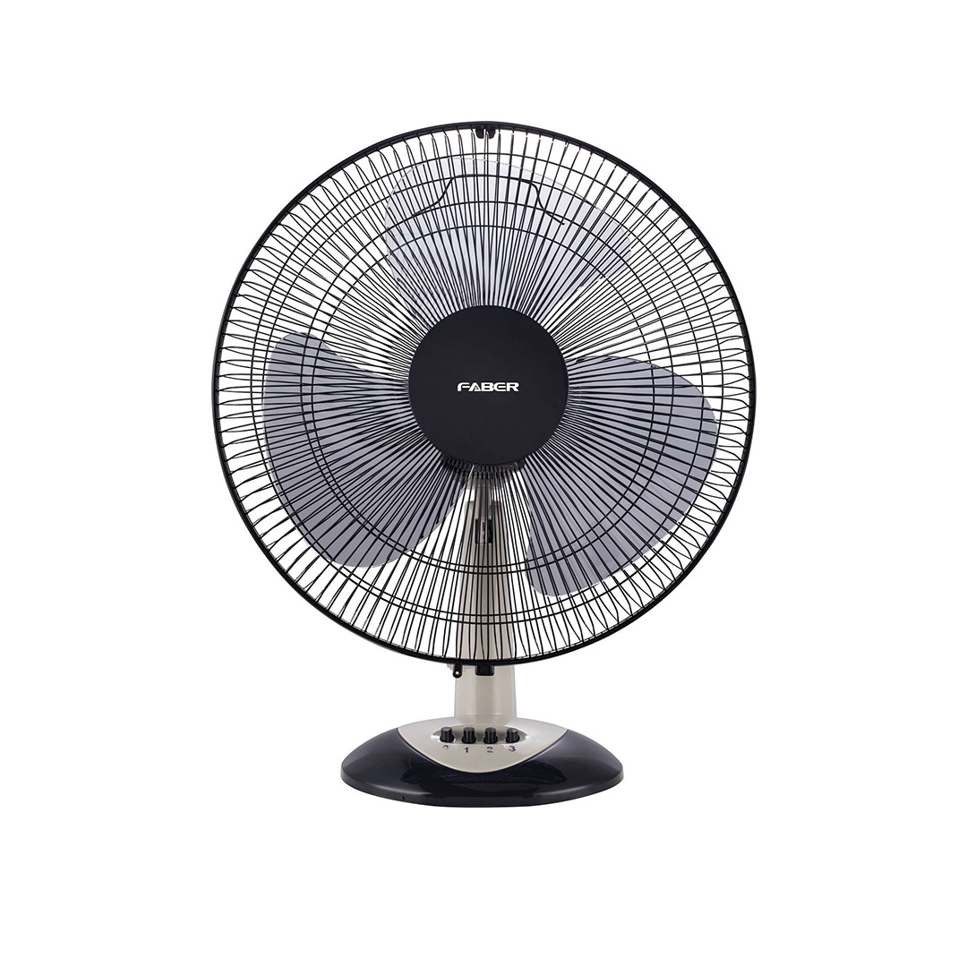 FABER 16" Table Fan FTF VIENTO 1610GR | 3 Blades | 3 Speed Selection | 1250rpm Fan Speed | 55.4dB Noise Level | Table Fan with 1 Year Warranty