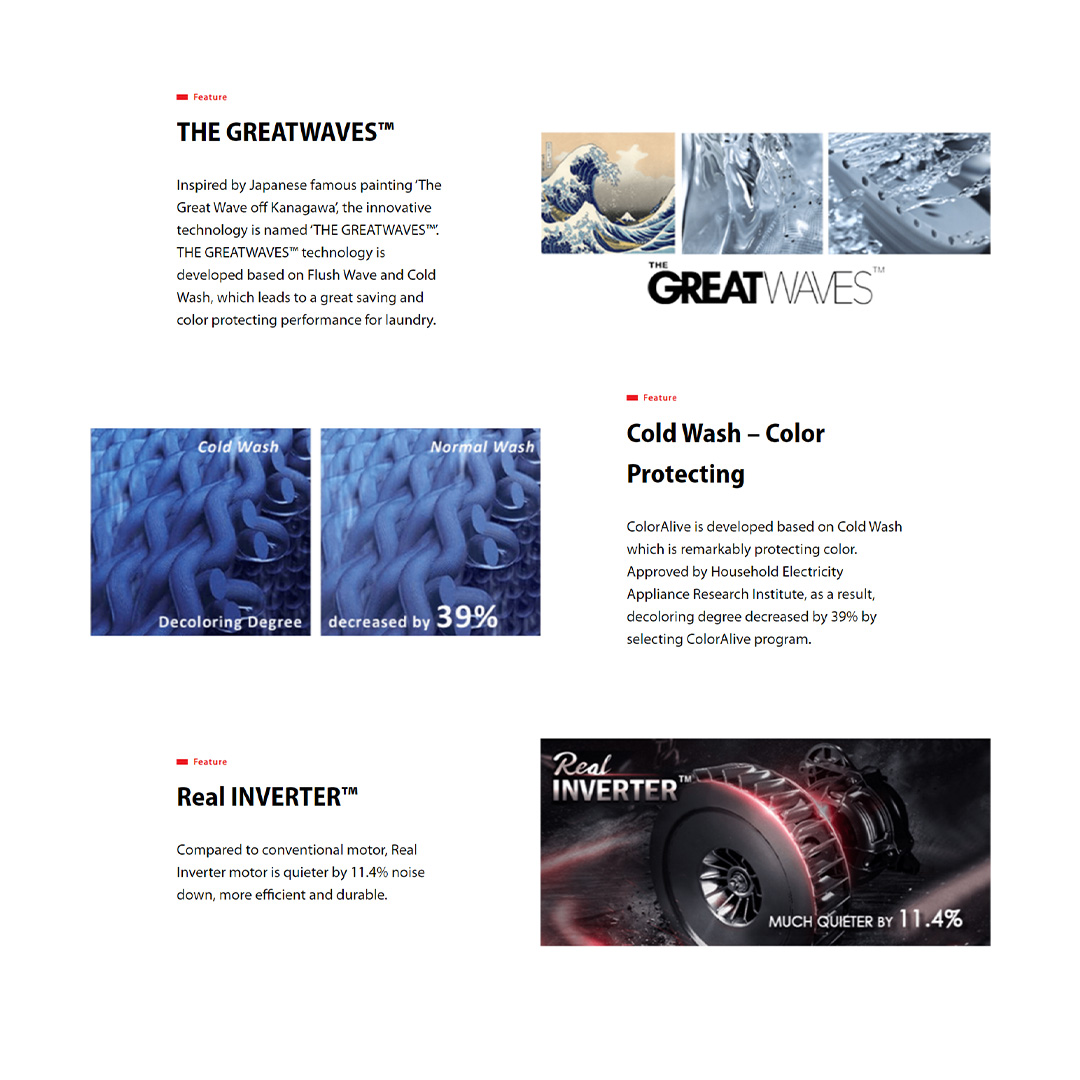 TOSHIBA 8.5KG Front Load Inverter Washing Machine TW-BH95S2M(WK) | Colour Protecting | 15 Minutes Quick Wash | Washing Machine with 2 Year General & 10 Year Motor Warranty