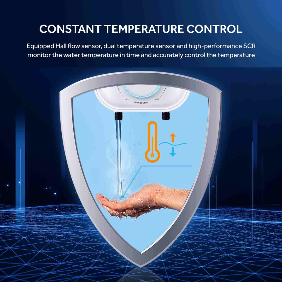 HAIER 3950W DC Inverter Pump Water Heater EI39HP1M(W) | Copper Heating Technology | 11 Safety Features | ABT 99.9% | Water Heater with 2 Year Warranty