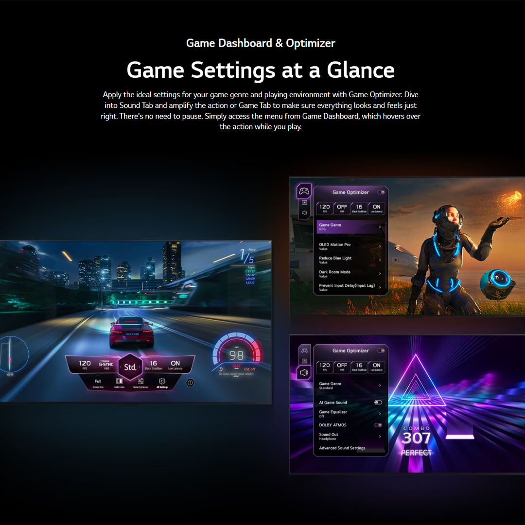 LG 55" 4K UHD Smart TV with AI ThinQ OLED55A3PSA | α7 AI Processor 4K Gen6 | HDR10 | webOS 23 | HDMI | USB | Smart TV with 2 Year Warranty