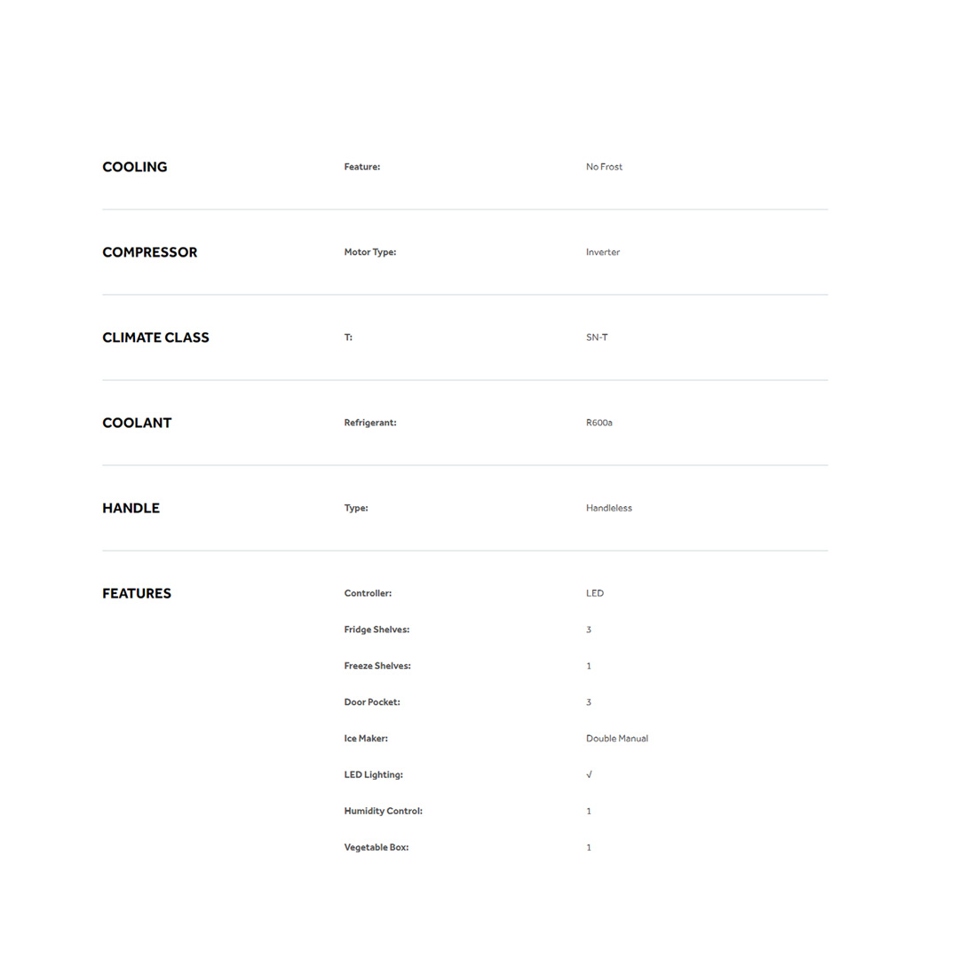HAIER 340L 2 Doors Top Mount Twin Inverter Refrigerator HRF-389IHG | No Frost | LED Controller | Door Pocket | Ice Maker | Humidity Control | Vegetable Box | Refrigerators with 2 Year Warranty
