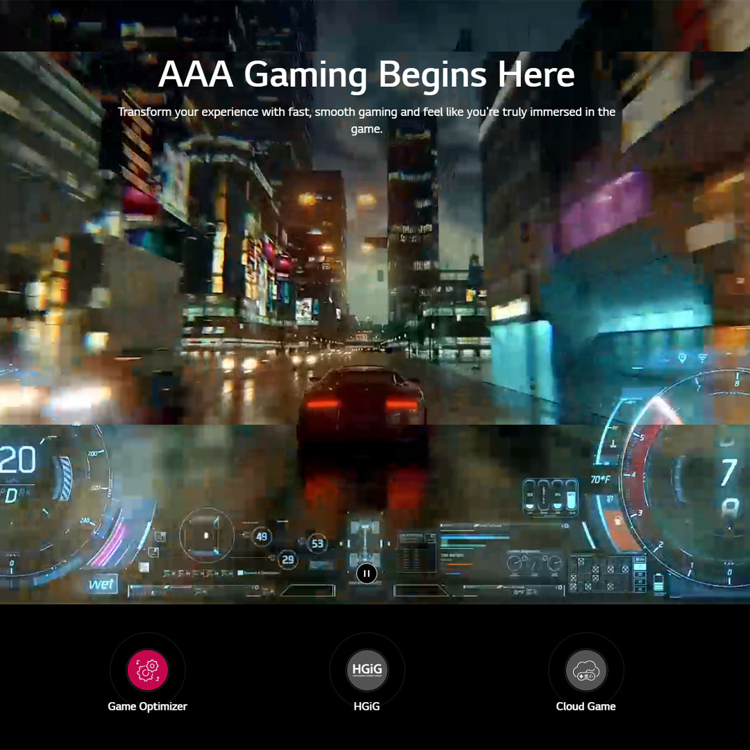 LG 75" 4K UHD Smart TV with AI ThinQ 75UR8050PSB | AI Sound | Wi-Fi | Filmmaker Mode | Netflix | HDMI | WebOS 23 |Smart TV with 2 Year Warranty