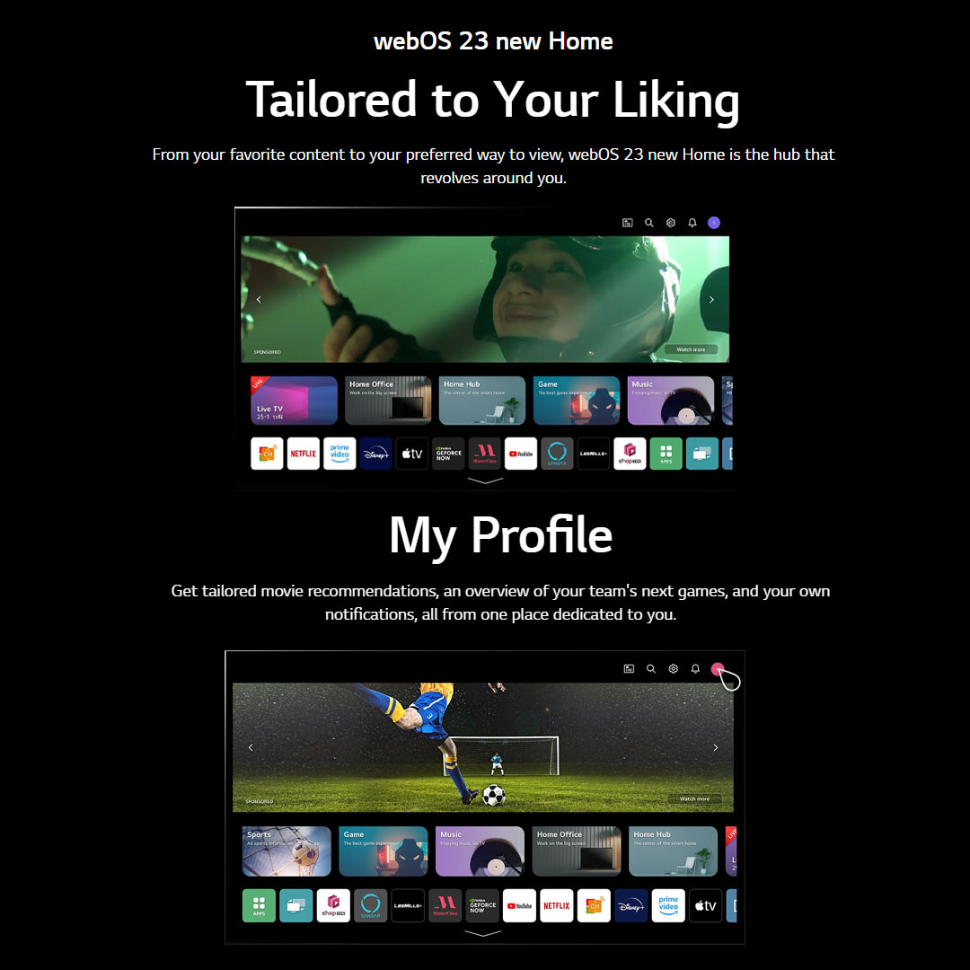 LG 65" 4K UHD Smart TV with AI ThinQ OLED65G3PSA | 4K OLED | webOS 23 | Bluetooth 5.0 | AI Picture Pro | Dolby Vision | Sound Mode Share | Smart TV with 2 Year Warranty