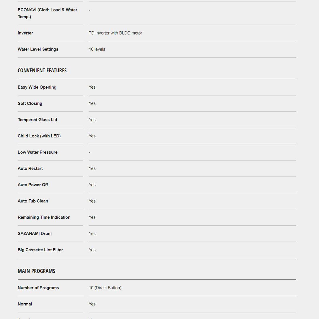 Panasonic 15KG Top Load TD Inverter Washing Machine with BLDC motor  NA-FD15X1HRT | Fine Foam to Lift Stains Easily | Deep Clean for More Hygienic Washing | Powerful Water Blasts Stains Away | Washing Machine with 1 Year Warranty