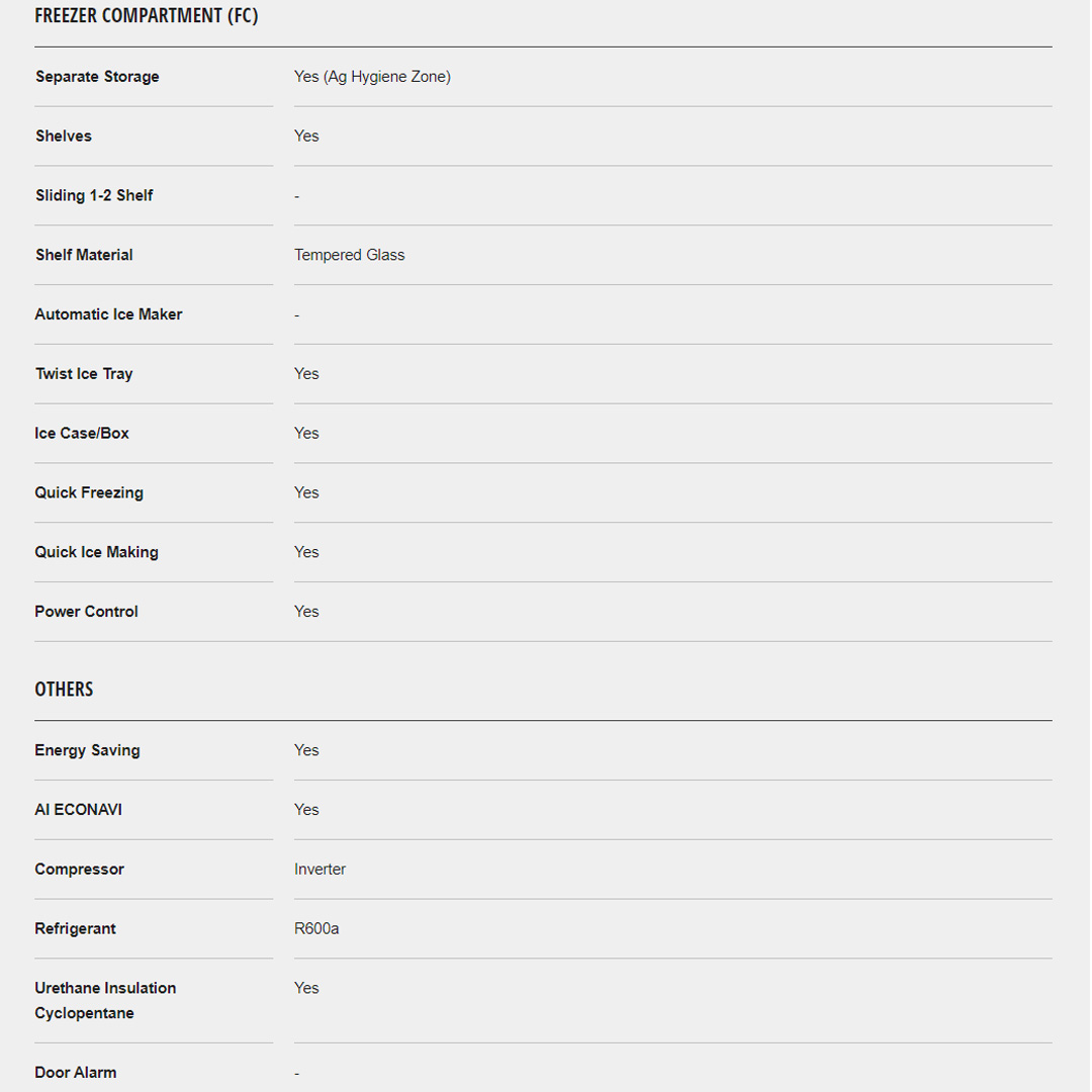 Panasonic 395L 2 Doors Top Mount Inverter Refrigerator with AI ECONAVI NR-TL381BPKM | Hygienic Storage With Blue Ag | Clean Air Surrounds Your Food | Enjoy The Extra-Cold Delight | Freshness Storage With Wide Opening | Refrigerator With 1 Year Warranty