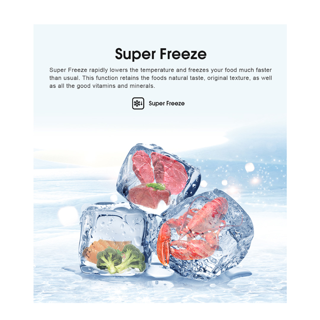 HISENSE 620L Side by Side Inverter Refrigerator RS688N4AWU | Digital Sensor | Double Cooling | Deodorizing Filter | Electronic Touch Control | Multi-Air Flow | Refrigerator with 3 Year Warranty