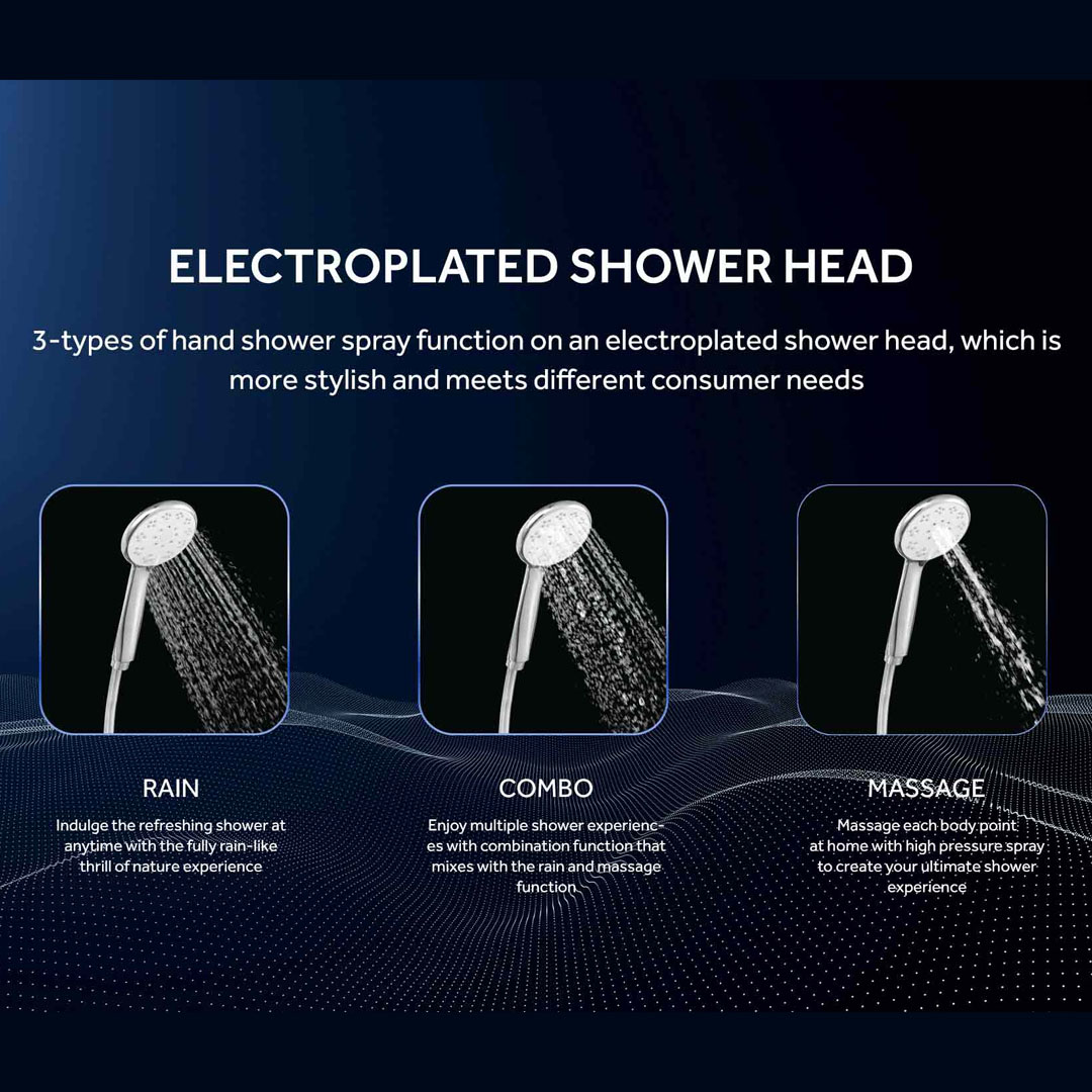 HAIER 3950W DC Inverter Pump Water Heater EI39HP1M(W) | Copper Heating Technology | 11 Safety Features | ABT 99.9% | Water Heater with 2 Year Warranty