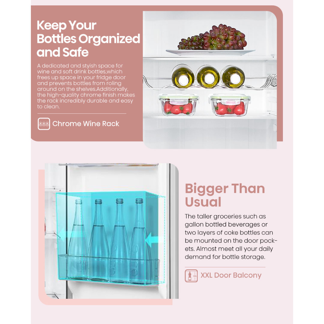 HISENSE 620L Side by Side Inverter Refrigerator RS688N4AW-PU | Deodorizing Filter | Electronic Touch Control | Led Lighting | Refrigerator with 3 Years Warranty