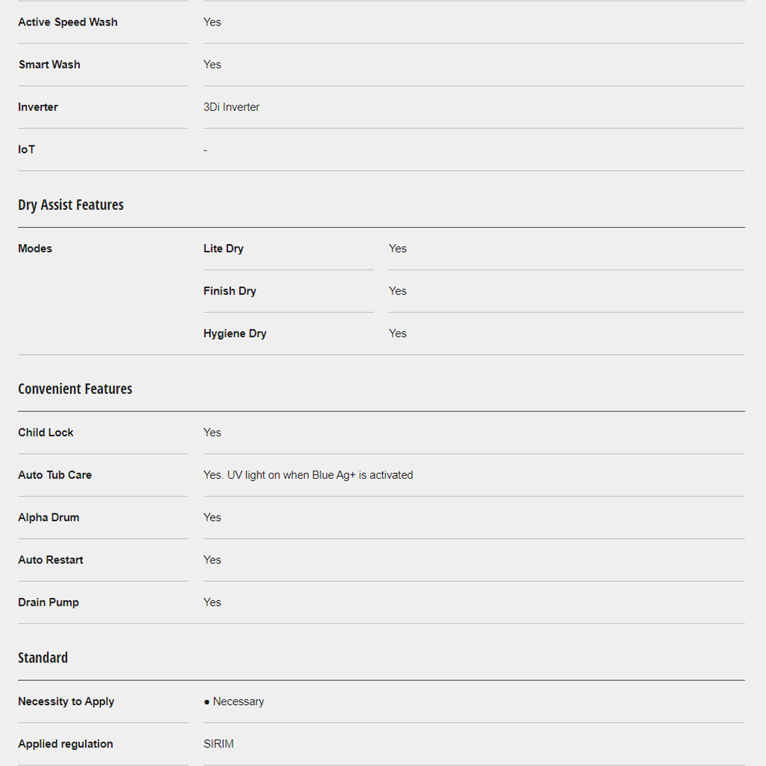Panasonic 10KG Front Load 3Di Inverter Washing Machine NA-V10FC1WMY  | Improves Hygiene In Your Everyday Laundry | Hygienic Drying With Bacteria Elimination | Eliminates 99.99%*¹ Bacteria With Cold Wash | Washing Machine With 1 Year Warranty