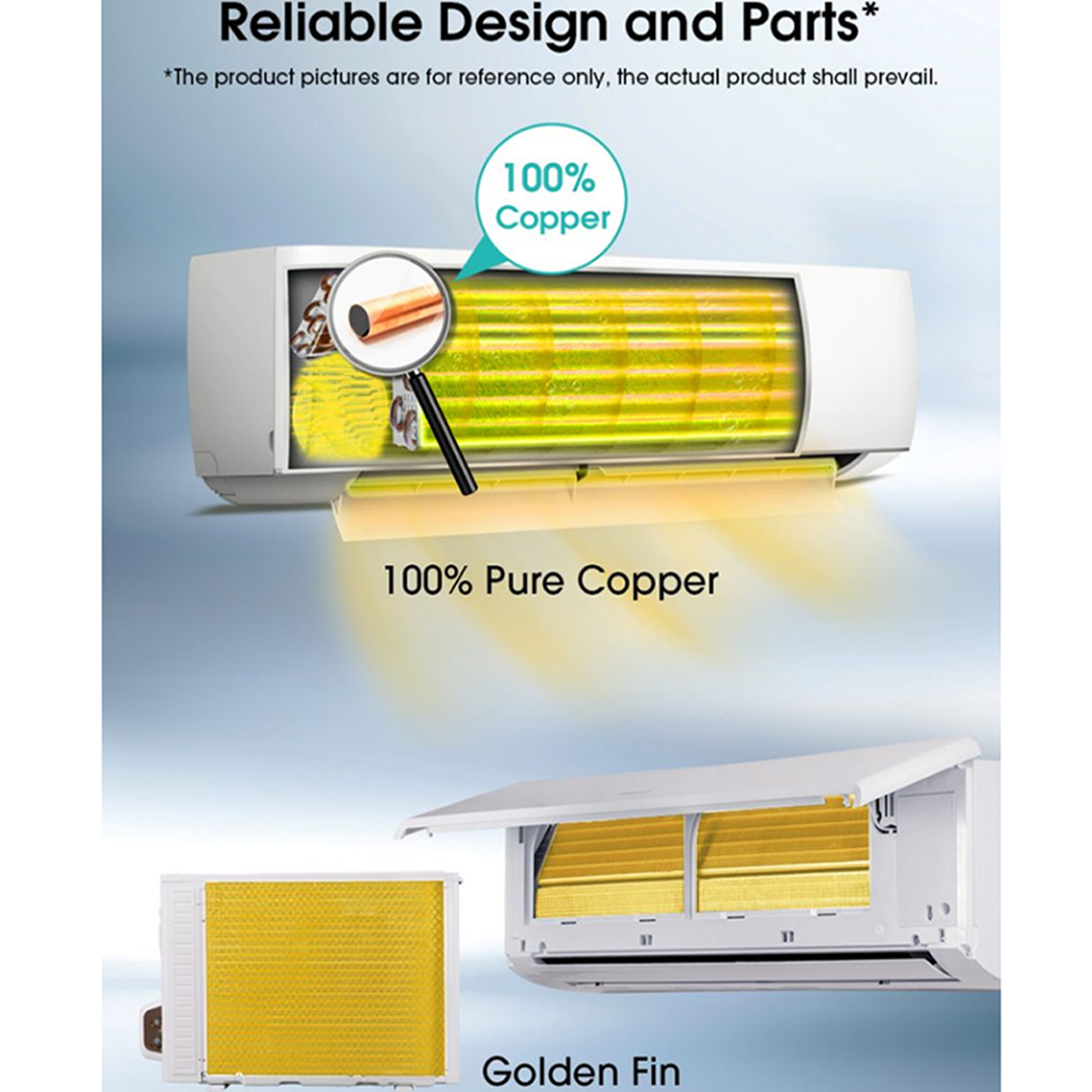 HISENSE 2HP R32 Inverter Wall Mount Air Conditioner AI20KAGS | App Control | Auto Clean | Fast Cooling | Energy Saving Up T0 38% | Air Conditioner with 2 Years Warranty