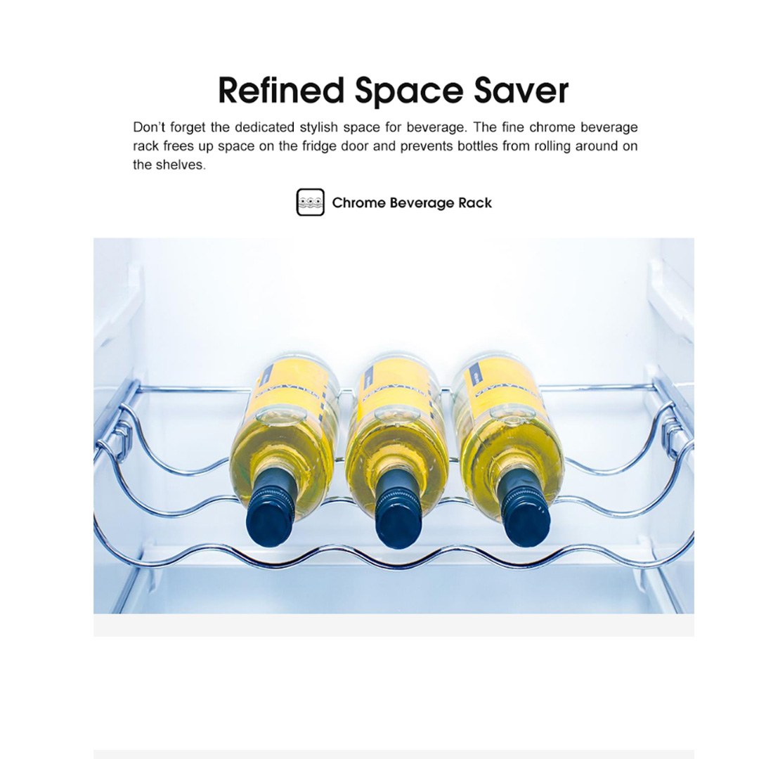 HISENSE 620L Side by Side Inverter Refrigerator RS688N4AWU | Digital Sensor | Double Cooling | Deodorizing Filter | Electronic Touch Control | Multi-Air Flow | Refrigerator with 3 Year Warranty