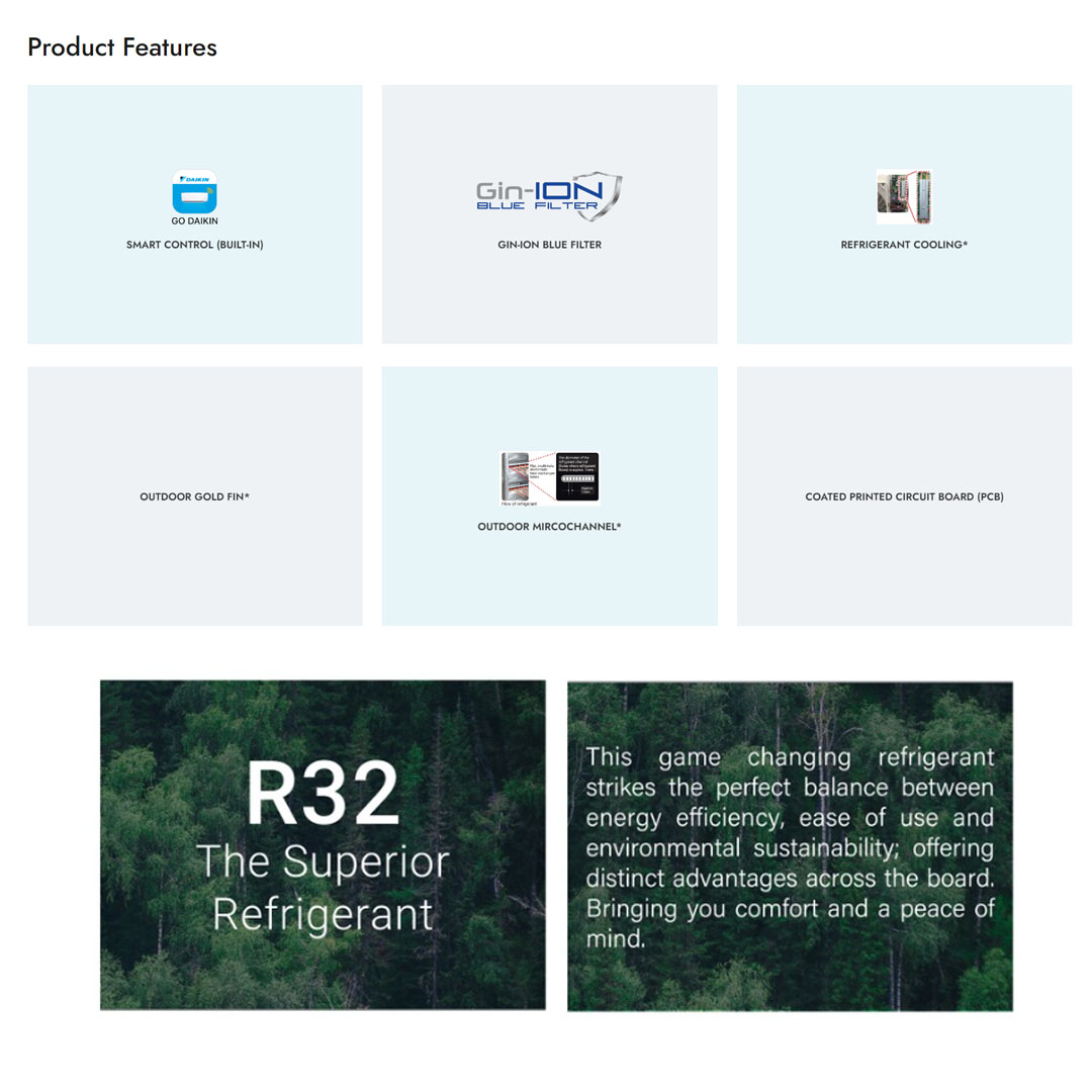 DAIKIN 5HP R32 Inverter Wireless (WiFi, Built in WiFi) Ceiling Cassette FCFC140AV1MF/RZFC140AY1M/BC50FMFCW | Smart Control | GinIon Blue Filter | Plasma Technology | Powerful Operation | Sleep Mode | Outdoor Blue Fin | Air Conditioner with 1 Year Warranty