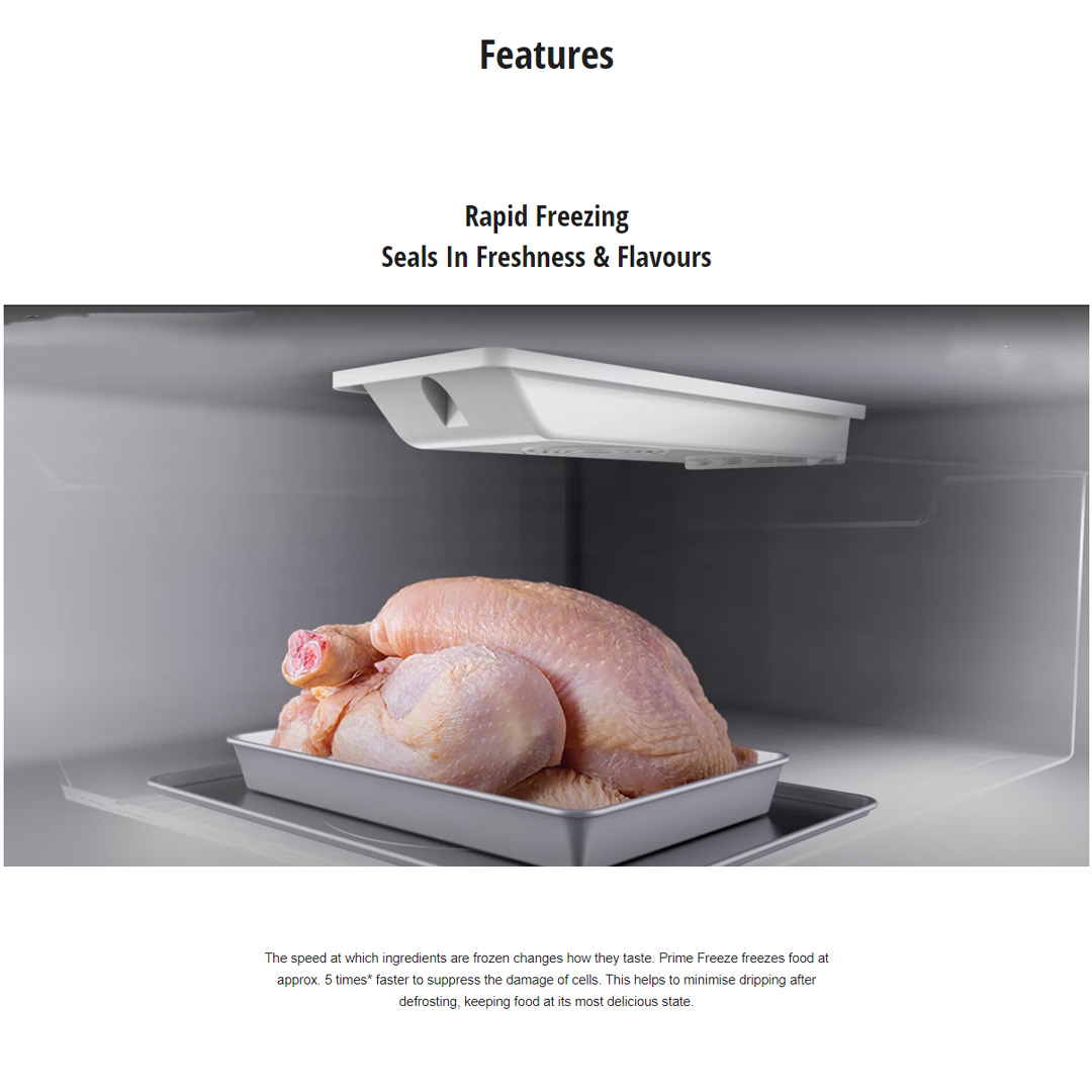 Panasonic 495L 2 Doors Bottom Mount Inverter Refrigerator with AI ECONAVI NR-BW530XMMM | Rapid Freezing | 7 Days Freshness for Fish & Meat | Easy&Healthy - Home-cooked Meals Anytime | Safe&Hygienic Food Storage | Refrigerator With 1 Year Warranty