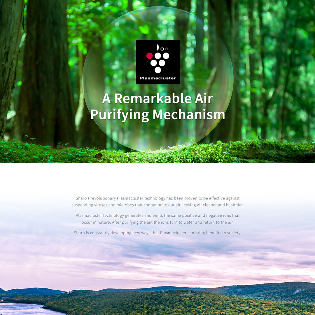 Sharp  40m² AIoT Plasmacluster Technology Air Purifier FPJ50LH | Inverter Operation | Auto Restart | Deodorization | Pre-Filter | Light Control Button | HEPA | Air Purifier with 1 Year Warranty