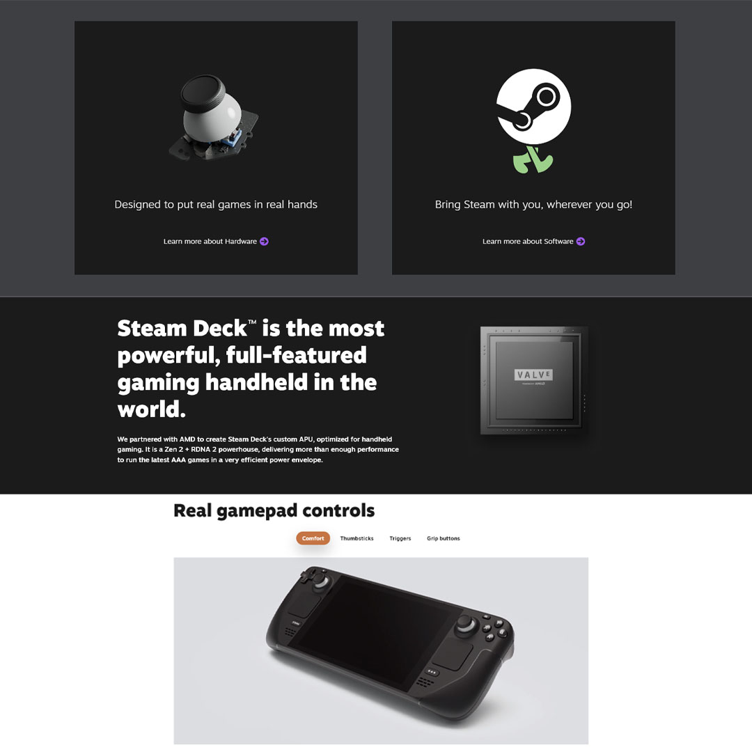 Steam Deck 64GB/256GB/512GB (Global Version) | Bluetooth 5.0