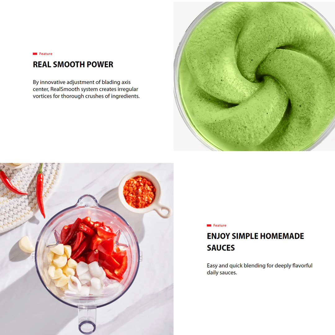 TOSHIBA 1.5L Jug Blender BL-60PHNMY | 600W Motor | Simple 2 Speed Knob | Safety Lock | Auto Protect | Antiflow Lid | Fine Cutting | Blender with 1 Year Warranty