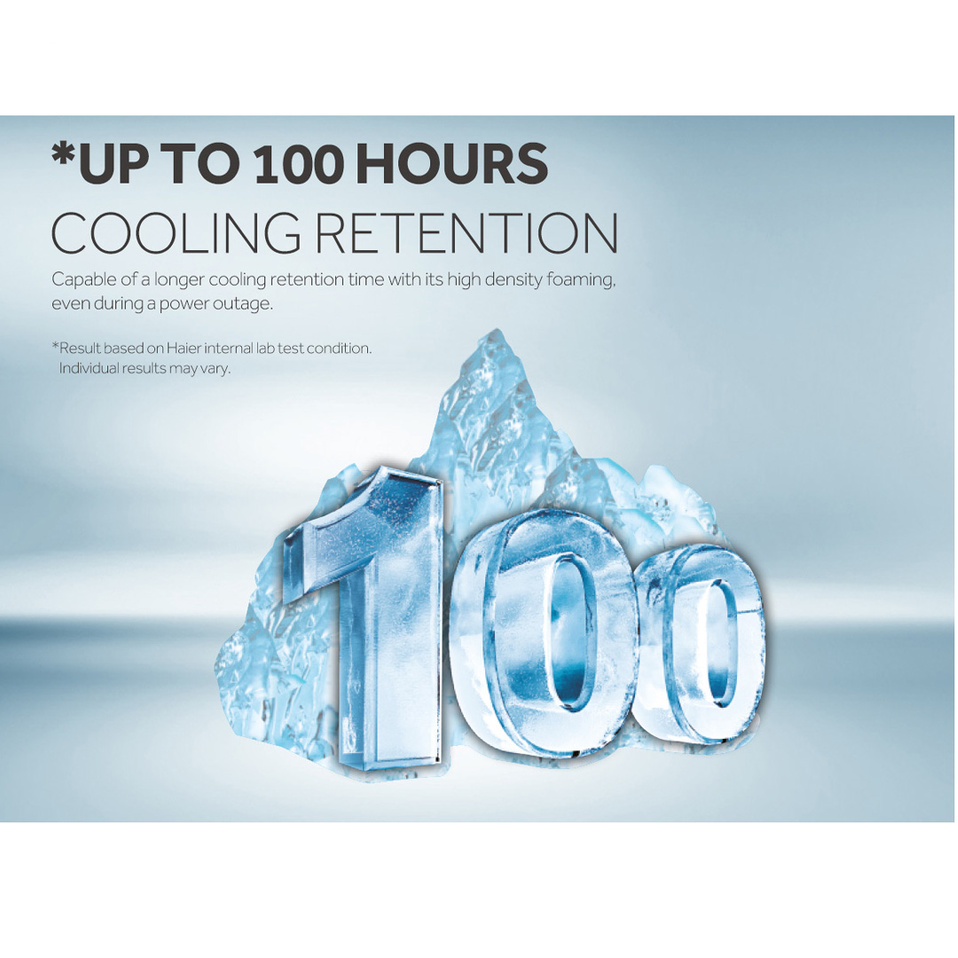 HAIER 535L 6-in 1 Convertible Chest Freezer BD-568HP |  Interior LED Light | Fast Freezing Mode | PCM Metal Inner Plate | Chest Freezers With 2 Years Warranty