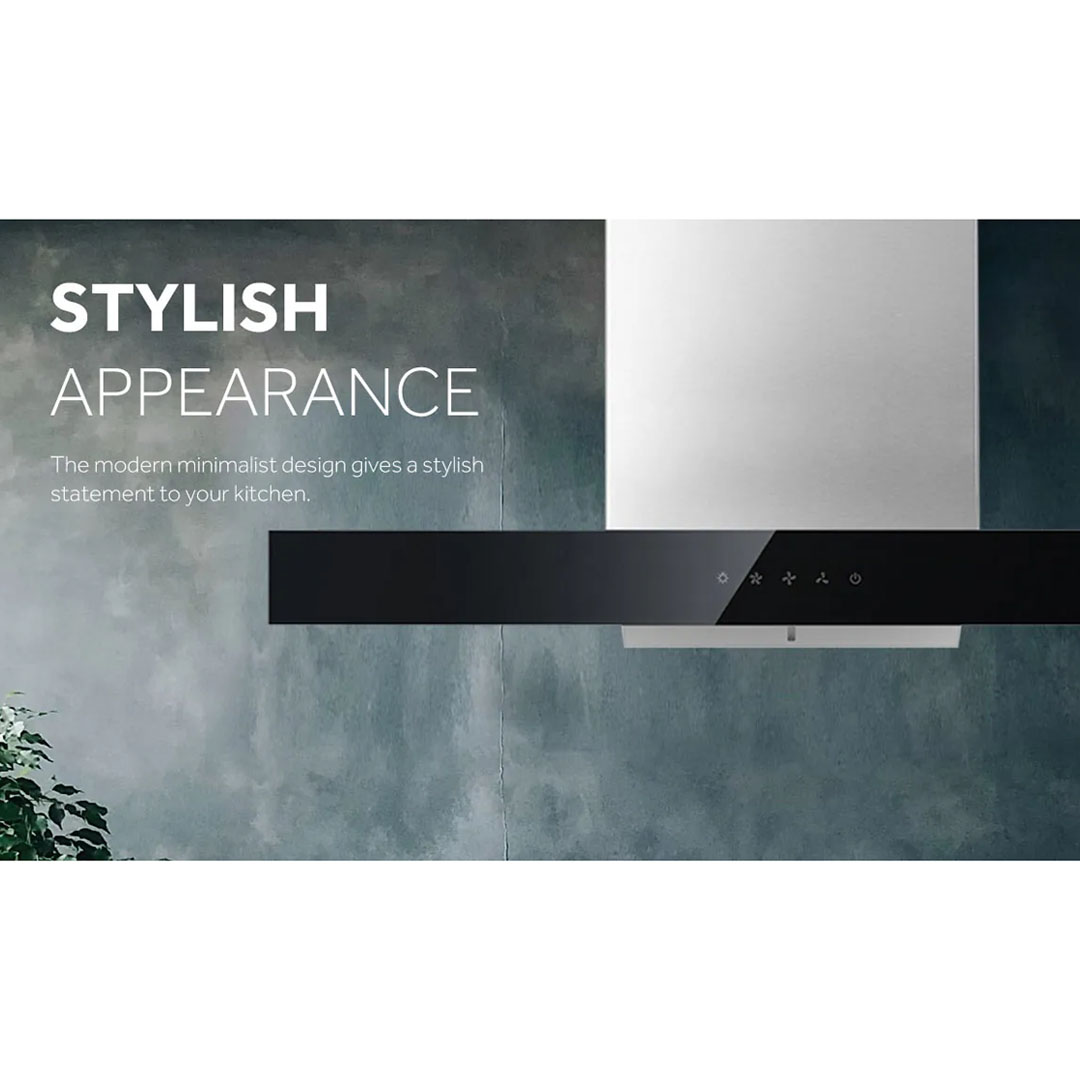 HAIER 1600m3/h Ventilation Hood IT9002 | Stylish Appearance | Instant & Strong Suction | Healthy and Hygienic | Hoods with 3 Year Warranty