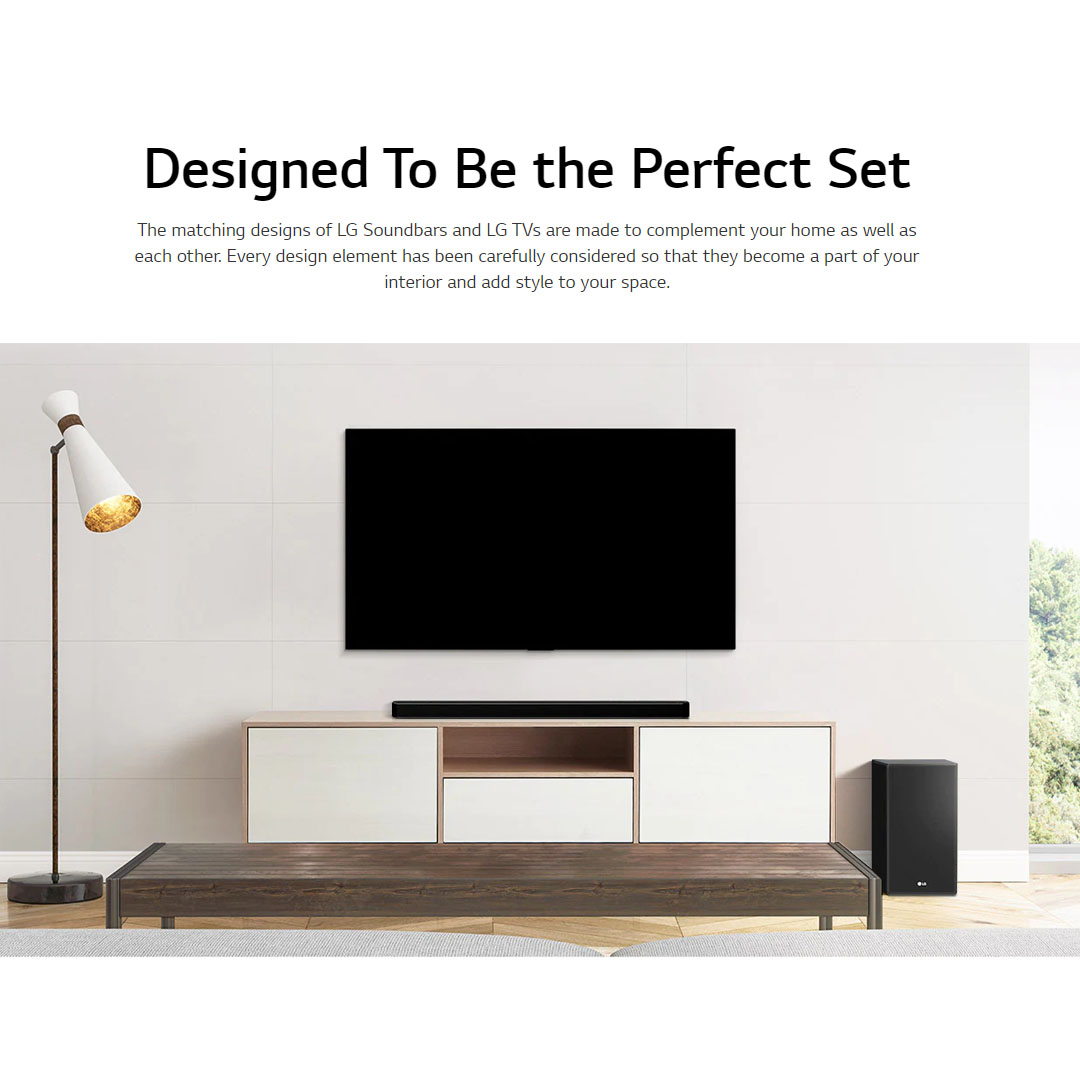 LG 440W Sound Bar with Dolby Atmos & DTS Virtual:X SP8A | AI Sound Pro | Dolby ATMOS | Meridian | Sound Bar with 1 Year Warranty