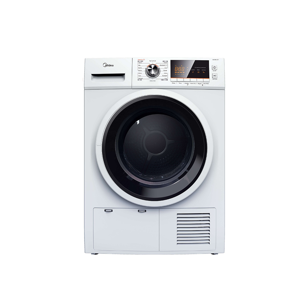 Midea 8KG Front Load Dryer  MD-C8800 | Delay Start | Humidity Sensor | Anti-Wrinkle | 2 Year Warranty