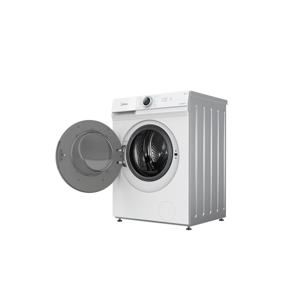 Midea 8.5KG Front Load Inverter Washing Machine MF100W85B | One Touch Pre-Wash | Broad Vision Port | Inverter Motor | 2 Years Warranty