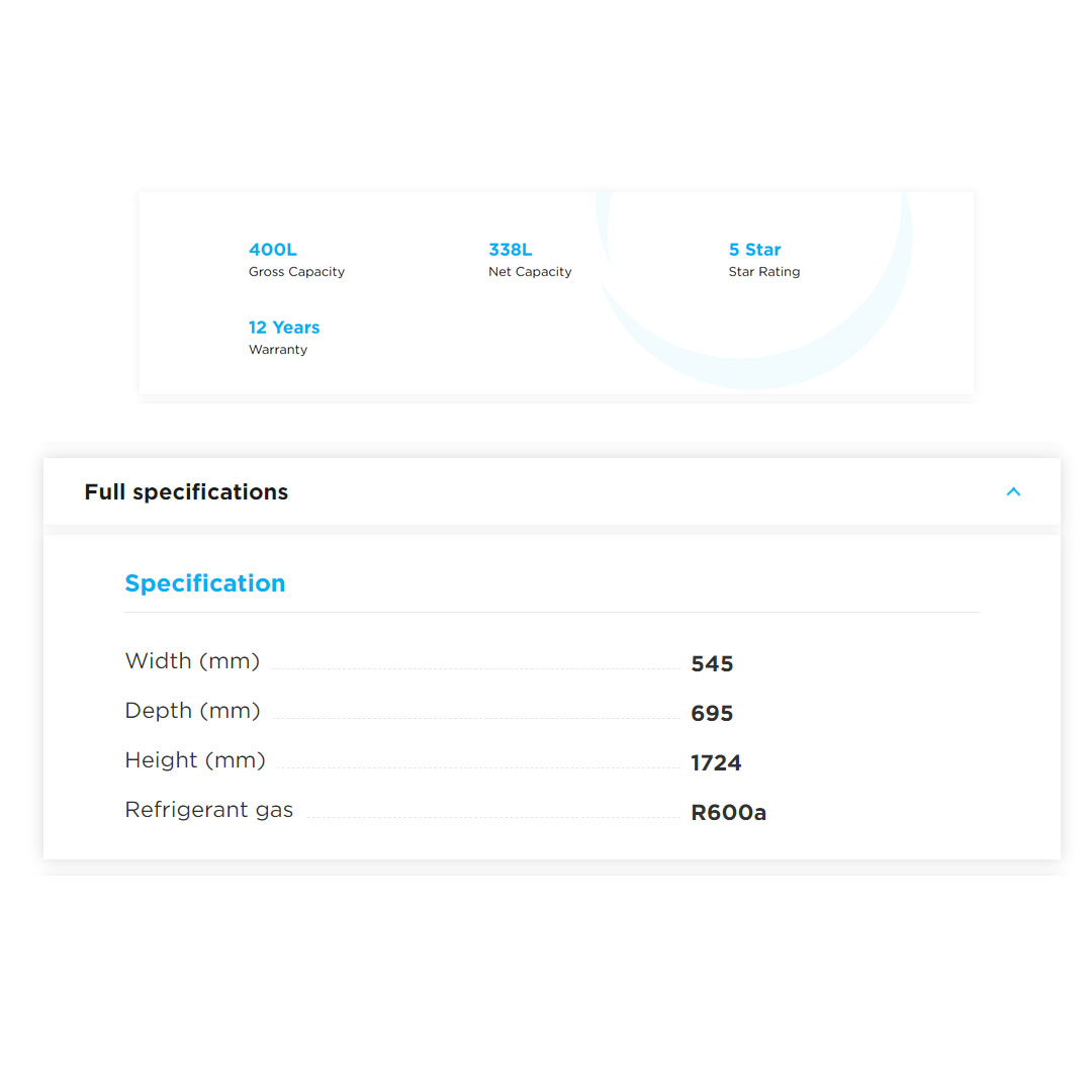 Midea 400L 2 Doors Inverter Top Mount Refrigerator  MDRT489MTB46-MY | Inverter Quattro | Active-C Fresh | Big Cooling Zone | Big Ice Tray | Smart Sensor | Electronic Control | Special Egg Tray | Highlight LED | Refrigerator with 1 Year Warranty