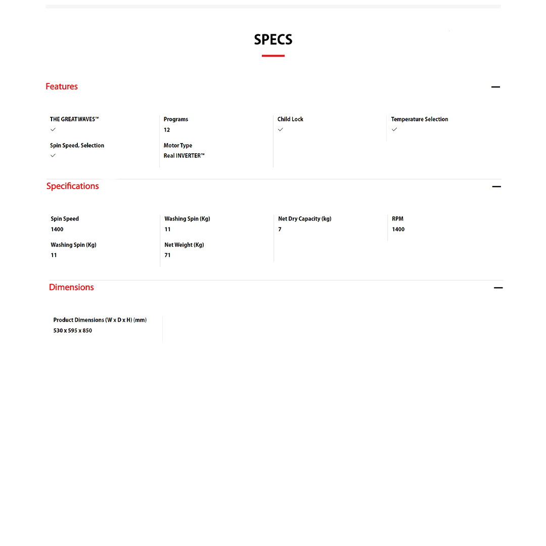 TOSHIBA 11KG/7KG Front Load THE GREATWAVES Real Inverter Washer Dryer TWD-BJ120M4M | 12 minutes Quick Wash  CycloneMix™ | Washer Dryer with 2 Year General & 10 Year Motor Warranty