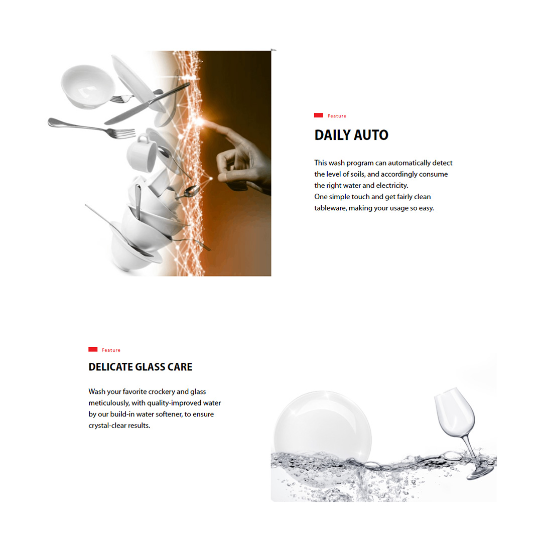 TOSHIBA 14 Place Setting Standing Dishwasher DW-14F2(BS)-MY | UV-LED Light | Anti-Bacterial Filter | Hi-Temp Hygiene Cycle | Standing Dishwasher with 1 Year Warranty