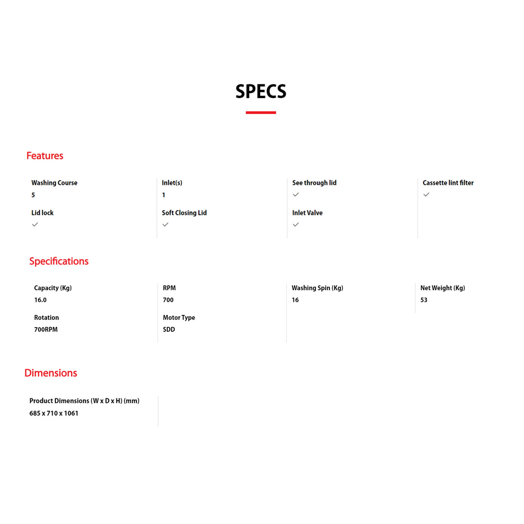 TOSHIBA 16KG Top Load Inverter Washing Machine AW-DG1700WM(SS) | S-DD Inverter | Duo-Active Roller | Washing Machine with 2 Year General & 13 Year Motor Warranty